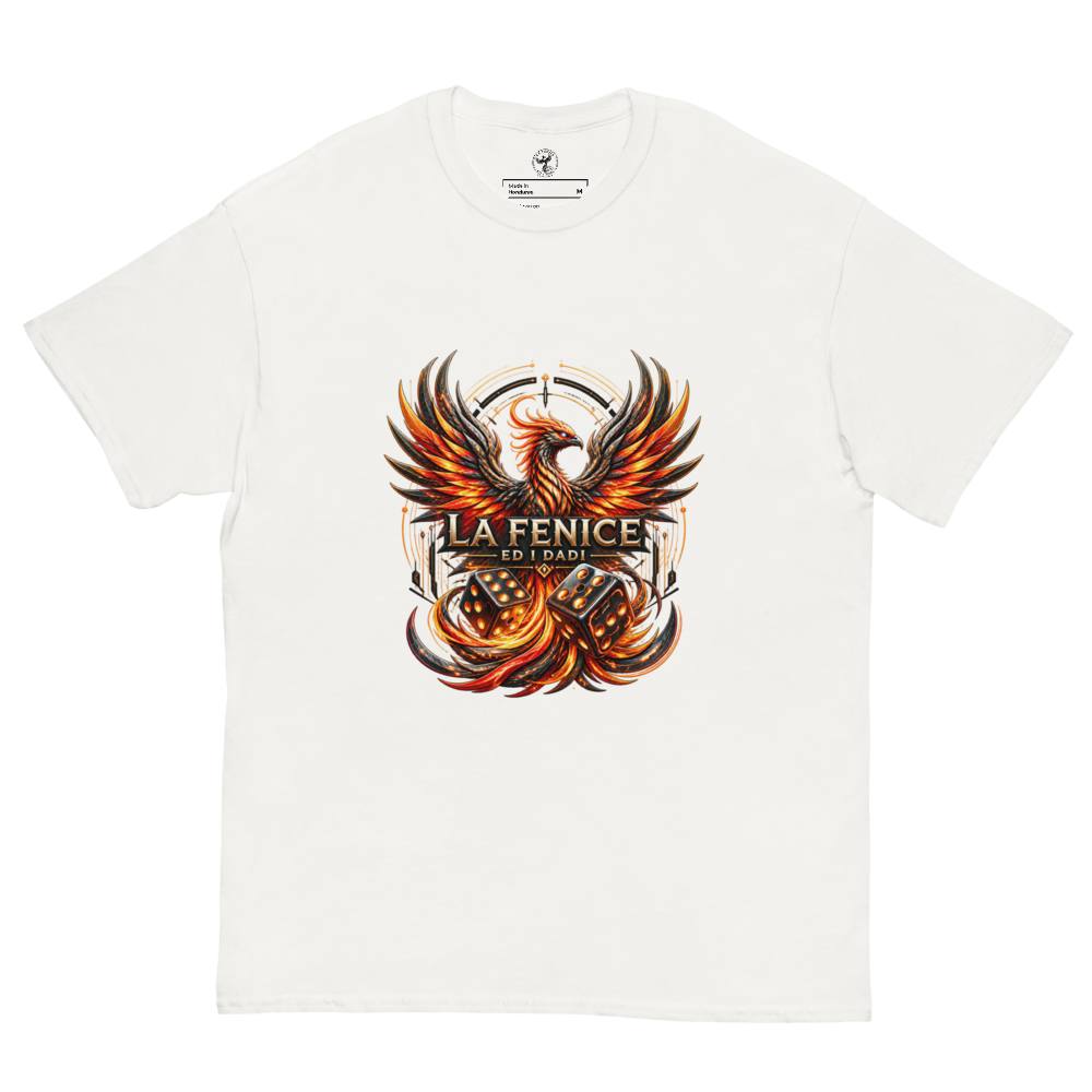 T-shirt Fenice di Fuoco bianca, foto 2