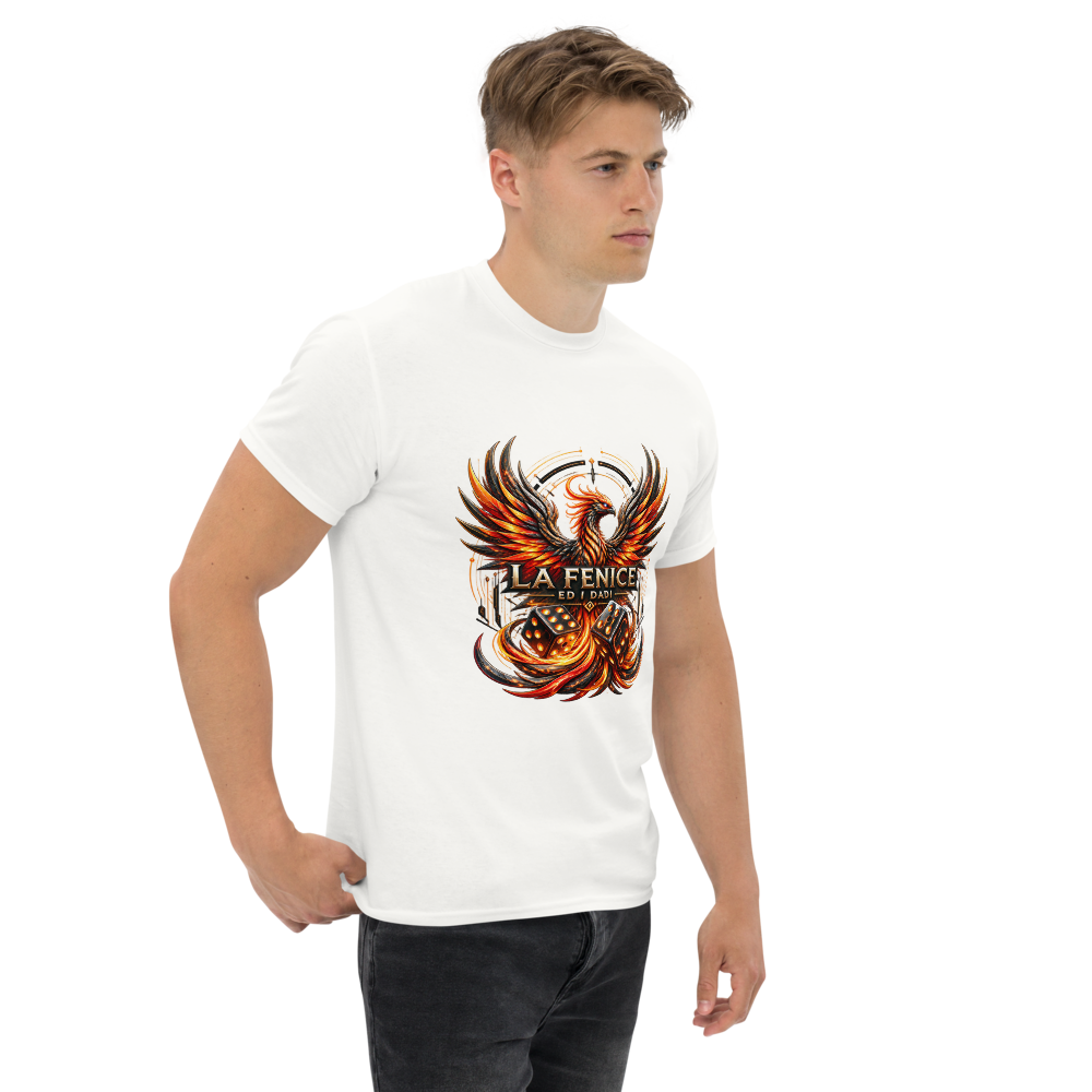 T-shirt Fenice di Fuoco bianca, foto 3