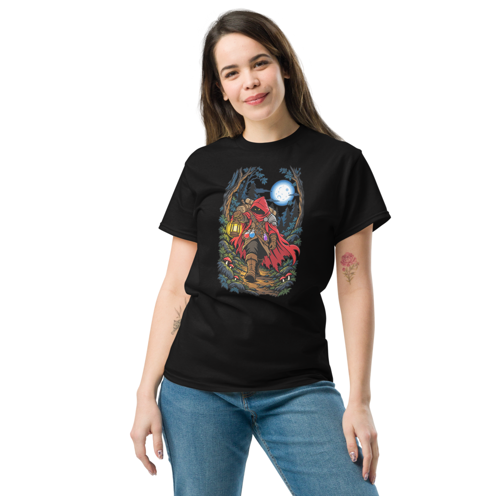 T-shirt Viandante Notturno nera, foto 4