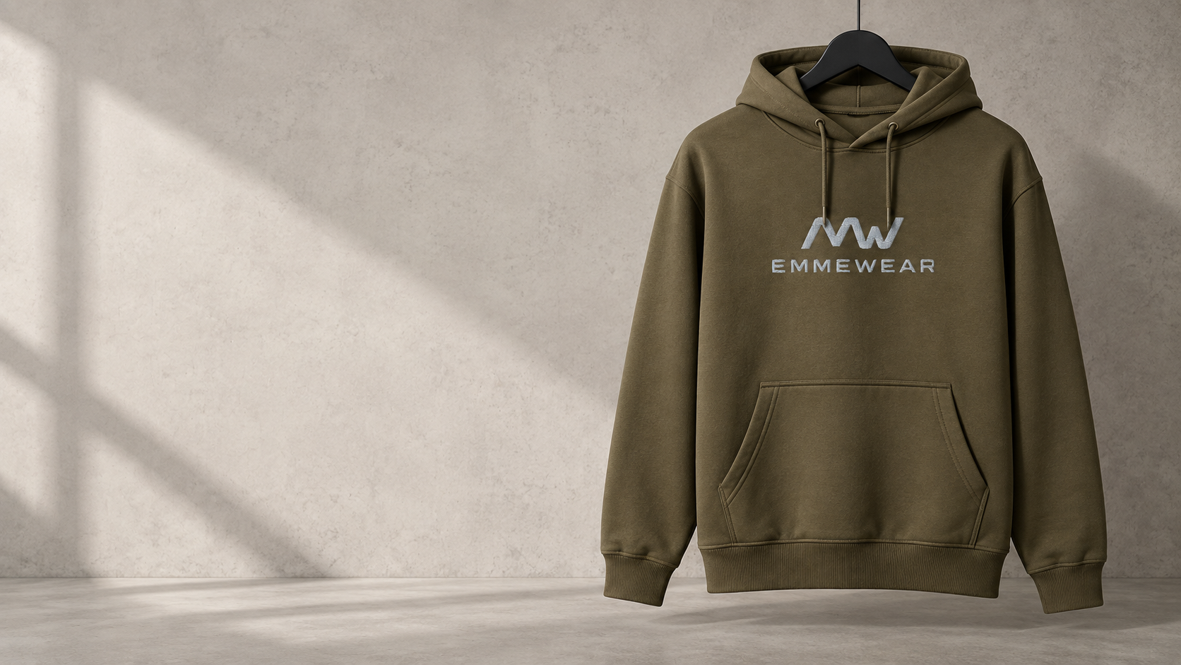 Felpa EMMEWEAR verde militare